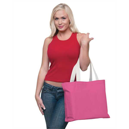 Picture of 12 oz., Cotton Canvas Jumbo Tote