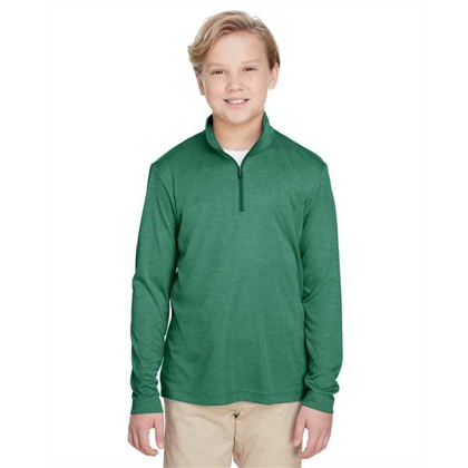 Picture of Youth Zone Sonic Heather Performance Quarter-Zip