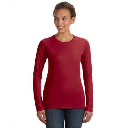 Picture of Ladies' Lightweight Fitted Long-Sleeve T-Shirt
