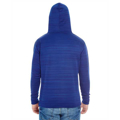 Picture of Adult Odyssey Striped Poly Fleece Pullover Hood