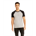 Picture of Unisex Raglan Short-Sleeve T-Shirt