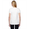 Picture of Ladies' 4.7 oz. Sofspun® Jersey Junior V-Neck T-Shirt