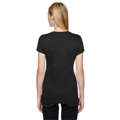 Picture of Ladies' 4.7 oz. Sofspun® Jersey Junior V-Neck T-Shirt