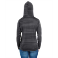 Picture of Ladies' Odyssey Striped Poly Fleece Lapover Hood