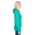 Picture of Ladies' Odyssey Striped Poly Fleece Lapover Hood