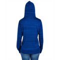 Picture of Ladies' Odyssey Striped Poly Fleece Lapover Hood