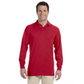 Picture of Adult 5.6 oz. SpotShield™ Long-Sleeve Jersey Polo