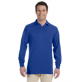 Picture of Adult 5.6 oz. SpotShield™ Long-Sleeve Jersey Polo