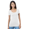 Picture of Junior's 4.2 oz., Fine Jersey Wide Scoop Neck T-Shirt