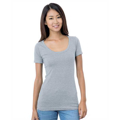 Picture of Junior's 4.2 oz., Fine Jersey Wide Scoop Neck T-Shirt