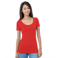 Picture of Junior's 4.2 oz., Fine Jersey Wide Scoop Neck T-Shirt