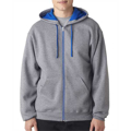 Picture of Adult 8 oz. NuBlend® Contrast Full-Zip Hood