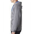 Picture of Adult 8 oz. NuBlend® Contrast Full-Zip Hood