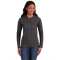 Picture of Ladies' Lightweight Long-Sleeve Hooded T-Shirt