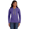 Picture of Ladies' Lightweight Long-Sleeve Hooded T-Shirt