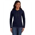 Picture of Ladies' Lightweight Long-Sleeve Hooded T-Shirt