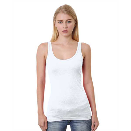 Picture of Junior's 4.2 oz., Fine Jersey Tank Top