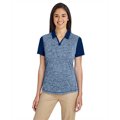 Picture of Ladies' Heather Block Polo