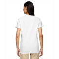 Picture of Ladies' Heavy Cotton™ 5.3 oz. V-Neck T-Shirt