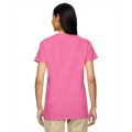 Picture of Ladies' Heavy Cotton™ 5.3 oz. V-Neck T-Shirt
