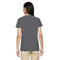 Picture of Ladies' Heavy Cotton™ 5.3 oz. V-Neck T-Shirt