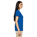 Picture of Ladies' Heavy Cotton™ 5.3 oz. V-Neck T-Shirt