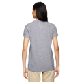 Picture of Ladies' Heavy Cotton™ 5.3 oz. V-Neck T-Shirt