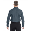Picture of Men's Central Cotton Blend Mélange Button-Down
