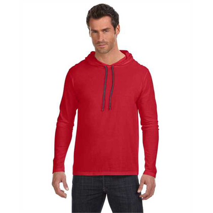 Picture of Adult Lightweight Long-Sleeve Hooded T-Shirt