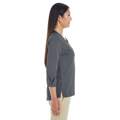 Picture of Ladies' Central Cotton Blend Mélange Knit Top