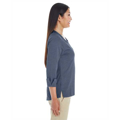 Picture of Ladies' Central Cotton Blend Mélange Knit Top