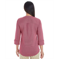 Picture of Ladies' Central Cotton Blend Mélange Knit Top