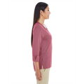 Picture of Ladies' Central Cotton Blend Mélange Knit Top