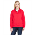 Picture of Ladies' 7.2 oz. Sofspun® Quarter-Zip Sweatshirt