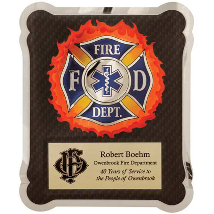 Picture of 10 1/2" x 13" Firefighter/Medical/EMT Hero Plaque