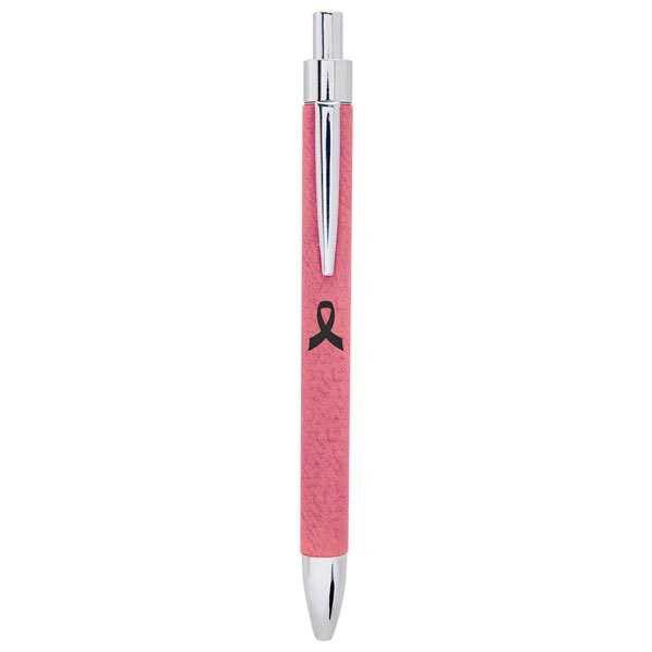 Picture of Pink Laserable Leatherette Pen