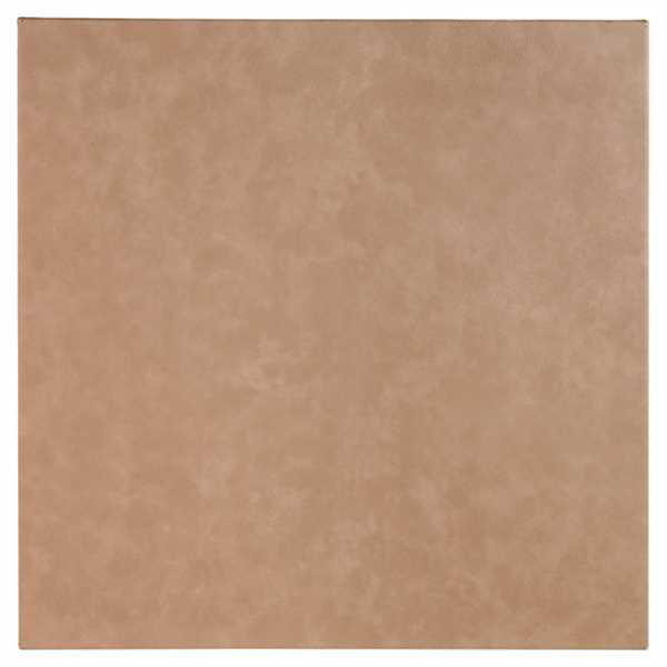 Picture of 14" x 14" Light Brown Laserable Leatherette Wall Decor with Sawtooth Hanger