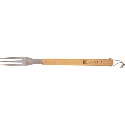 Picture of 16 1/4" Bamboo Barbeque Fork