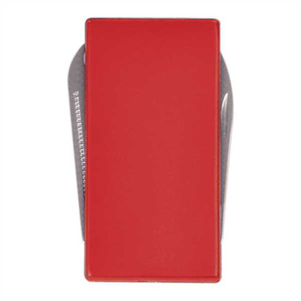 Picture of 2 1/8" Red 3-Function Money Clip