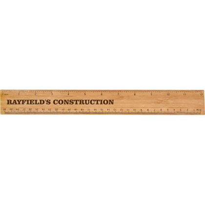 Picture of 12" Bamboo Ruler