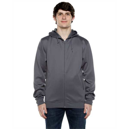 Picture of Unisex 9 oz. Polyester Air Layer Tech Full-Zip Hooded Sweatshirt