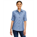 Picture of Ladies Chambray Woven Shirt