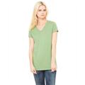 Picture of Ladies' Jersey Short-Sleeve V-Neck T-Shirt