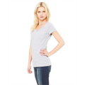 Picture of Ladies' Jersey Short-Sleeve V-Neck T-Shirt