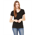 Picture of Ladies' Jersey Short-Sleeve V-Neck T-Shirt