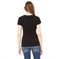 Picture of Ladies' Jersey Short-Sleeve V-Neck T-Shirt