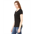 Picture of Ladies' Jersey Short-Sleeve V-Neck T-Shirt