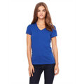 Picture of Ladies' Jersey Short-Sleeve V-Neck T-Shirt