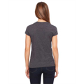 Picture of Ladies' Jersey Short-Sleeve V-Neck T-Shirt