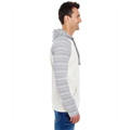Picture of Adult Raglan Sleeve Striped Jersey Hooded T-Shirt
